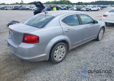 2014 Dodge Avenger Se z USA, uszkodzony, nr VIN 1C3CDZAB0EN214457
